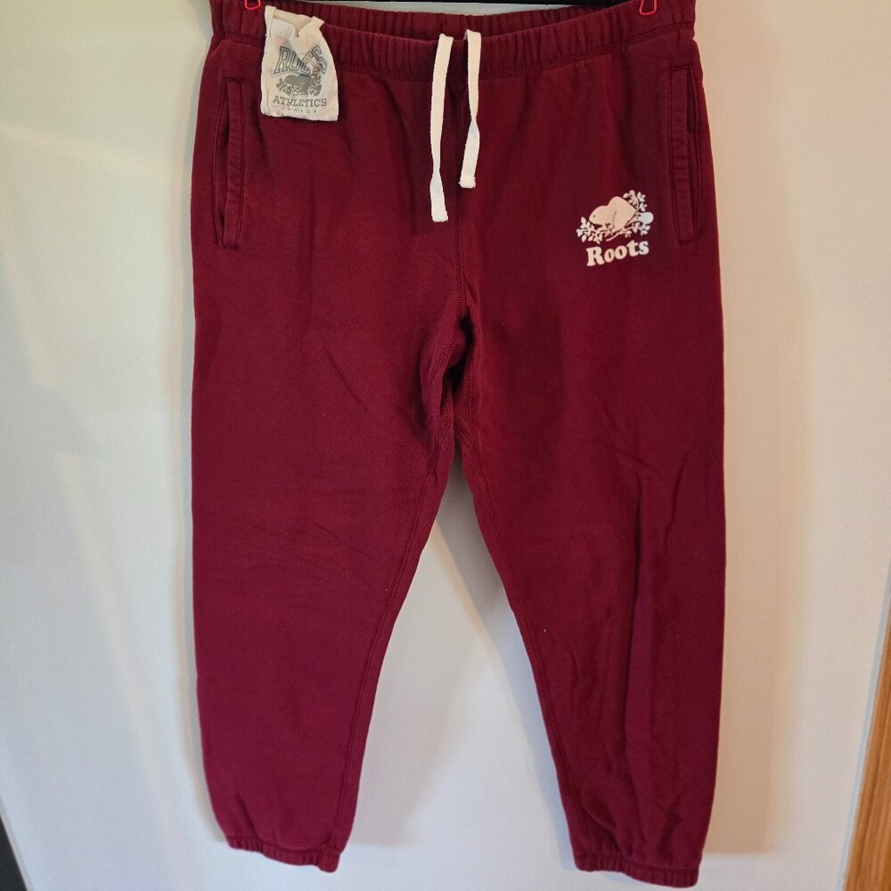 Roots Sweatpants with white beaver detail
